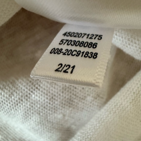 Chico’s 100% Linen Embellished V-Neck Tunic White Size XL - Picture 10 of 12